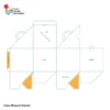 Cube Shaped Carrier Boxes Dielines