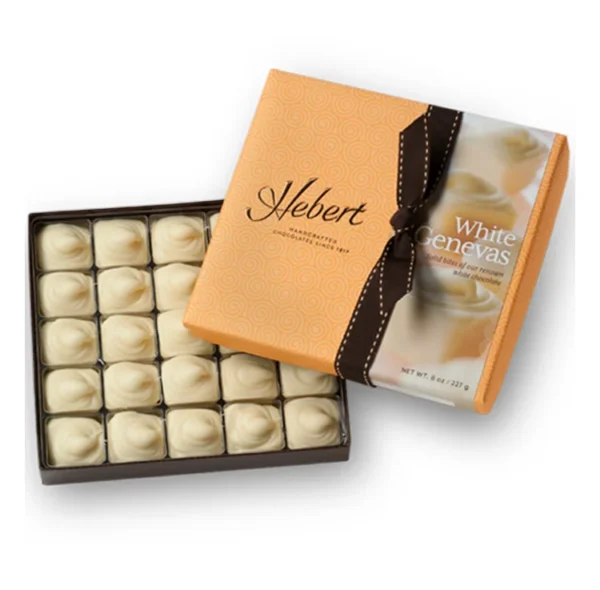 Custom White Chocolate Boxes