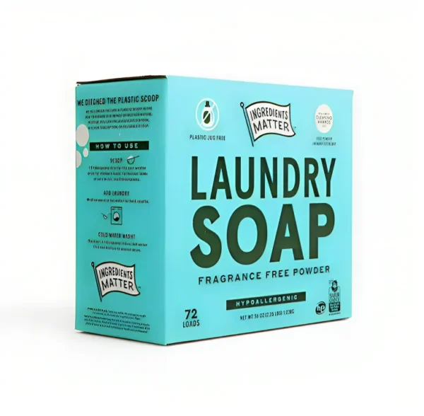 Custom Laundry Soap Boxes