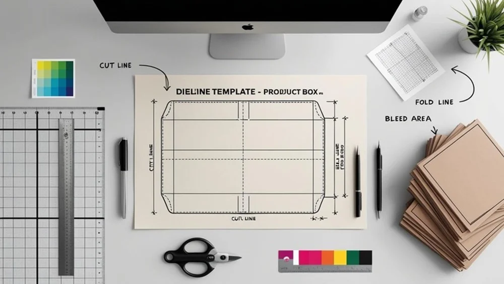 What is a Dieline? How to Make a Dieline for Packaging and Printing