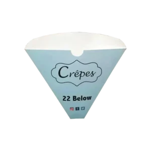 Custom Crepe Cone Sleeves